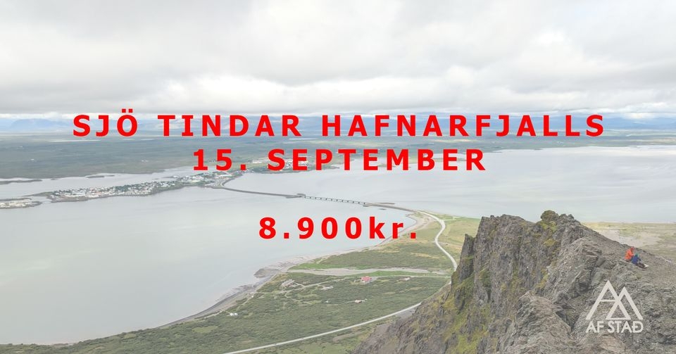 Sjö tindar Hafnarfjalls