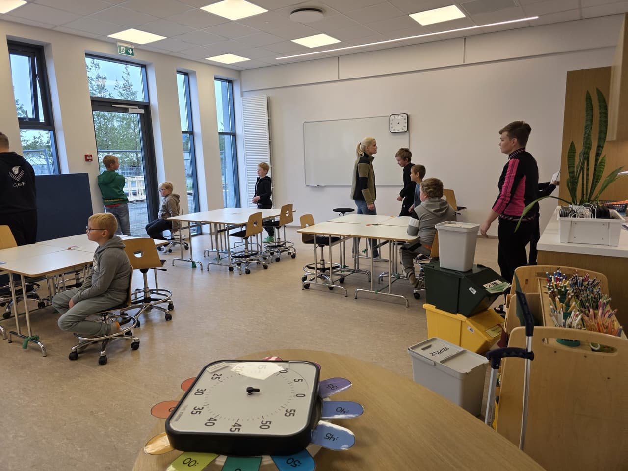 Afhending hluta nýbyggingar á Kljr
