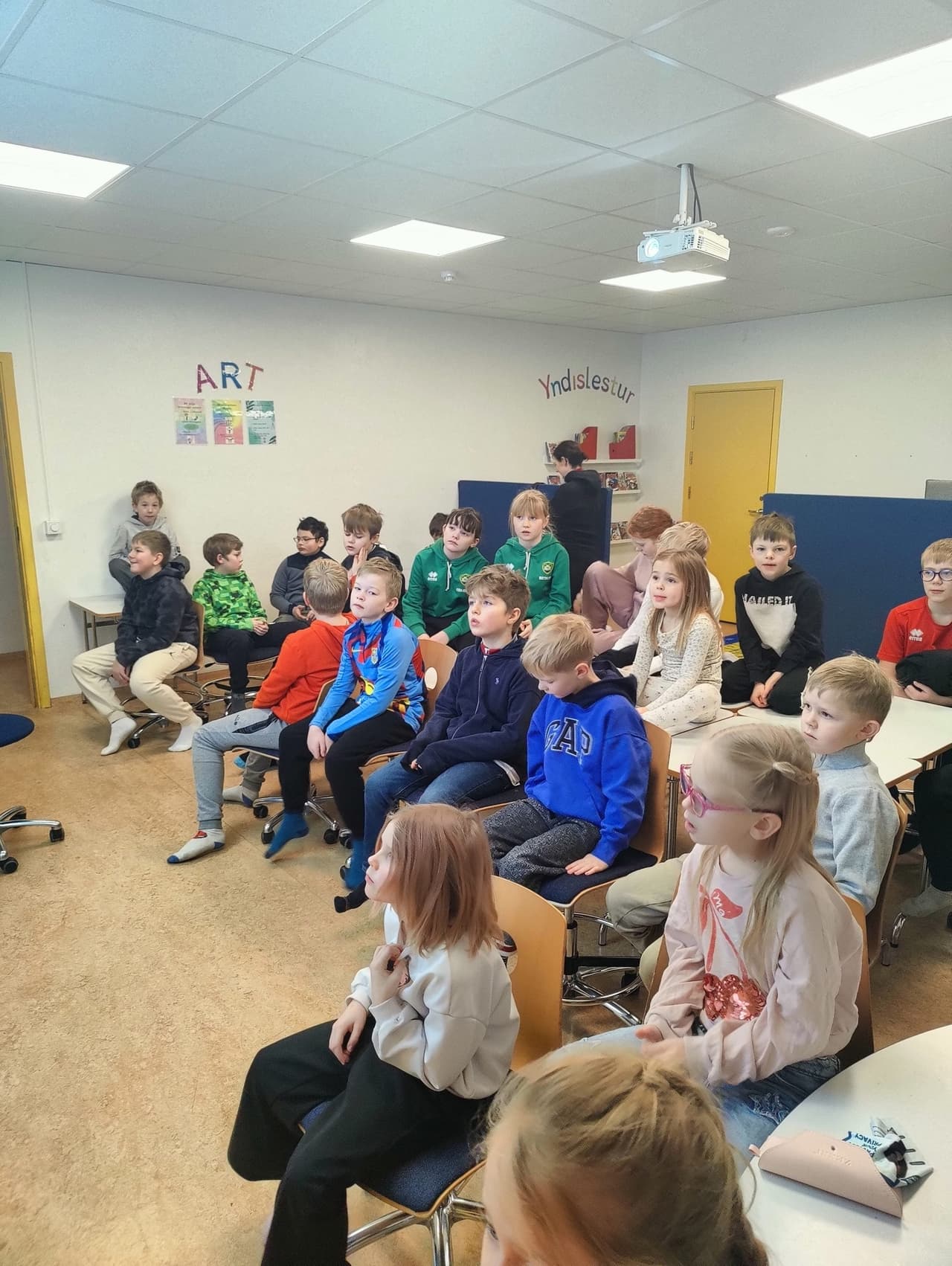 Söngstund á Hvanneyri