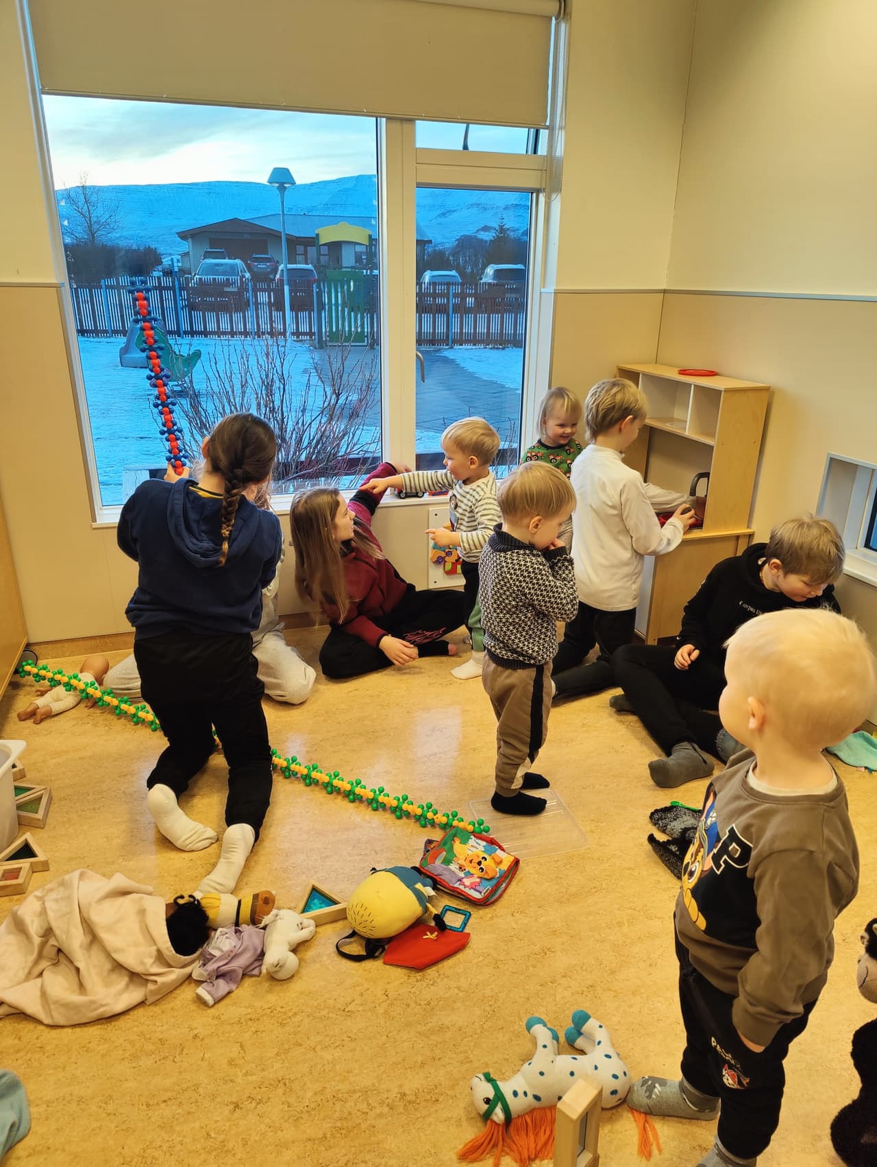 Vinahópahittingur á Hvanneyri