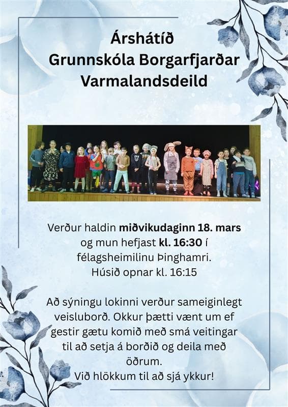 Árshátíð Varmalandsdeildar