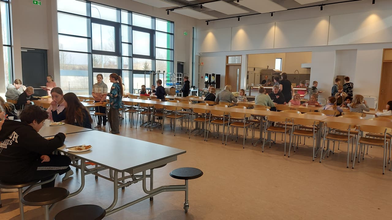 Nýr matsalur á Kleppjárnsreykjum tekinn í notkun