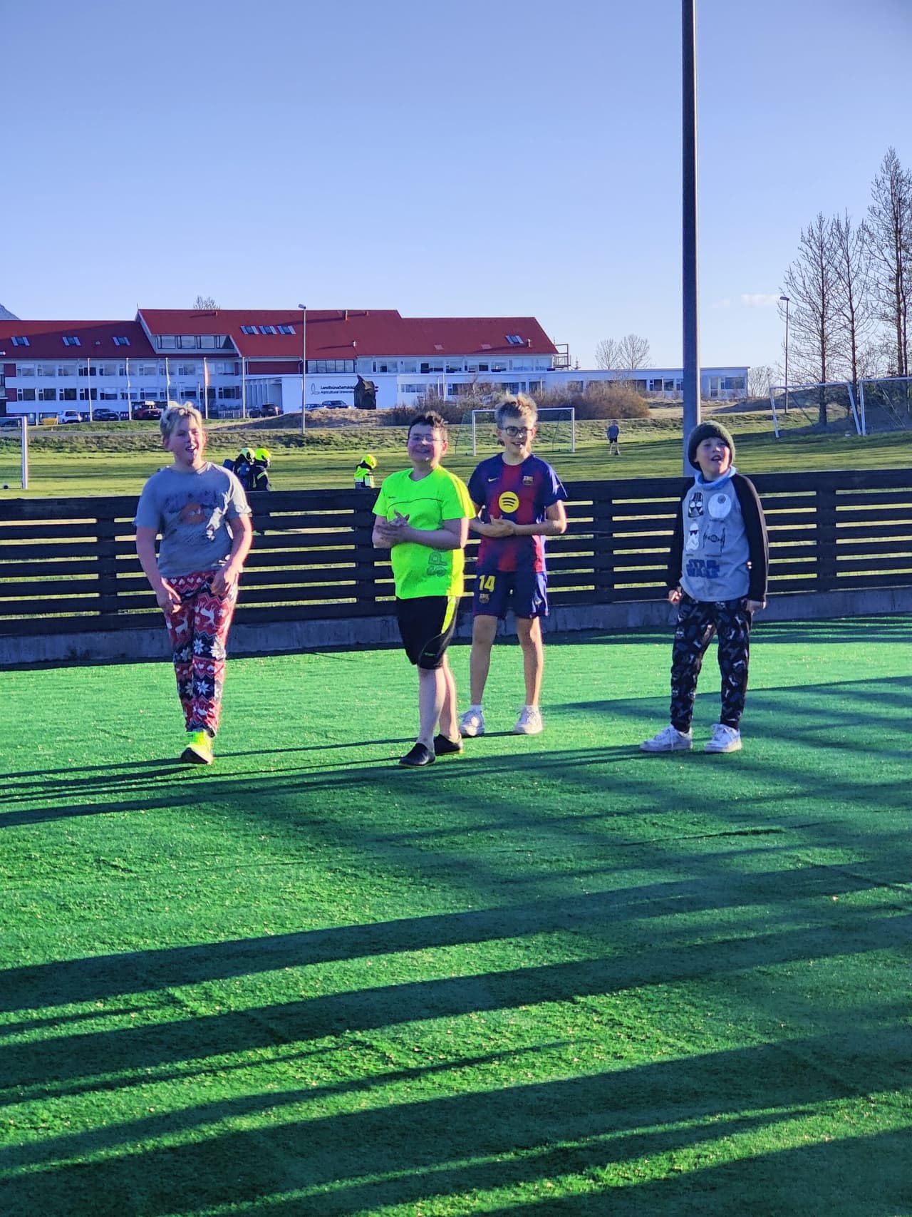 5.Bekkur á Hvanneyri gistir í skólanum