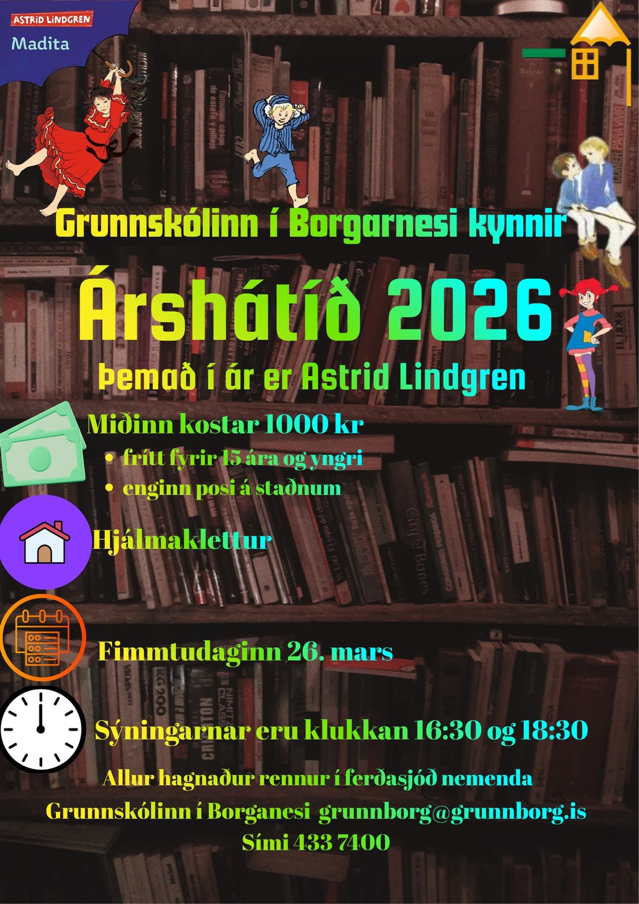 Árshátíð Grunnskólans í Borgarnesi