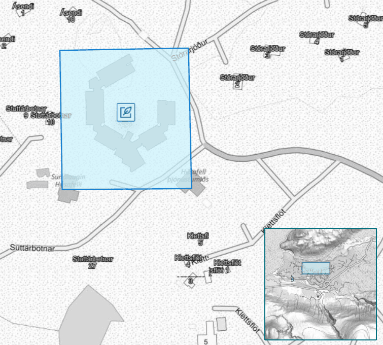 Verslun og þjónusta í Húsafelli, Ásendi 12 – Breyting á deiliskipulagi.