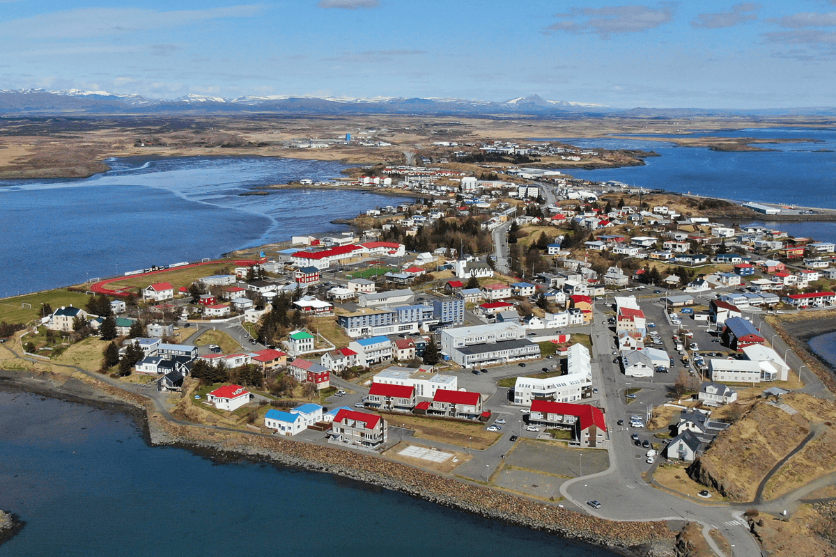 Lokahnykkur framkvæmda á Borgarbraut