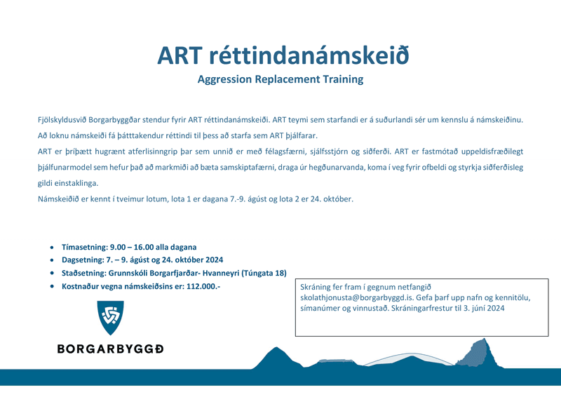 ART réttindanámskeið