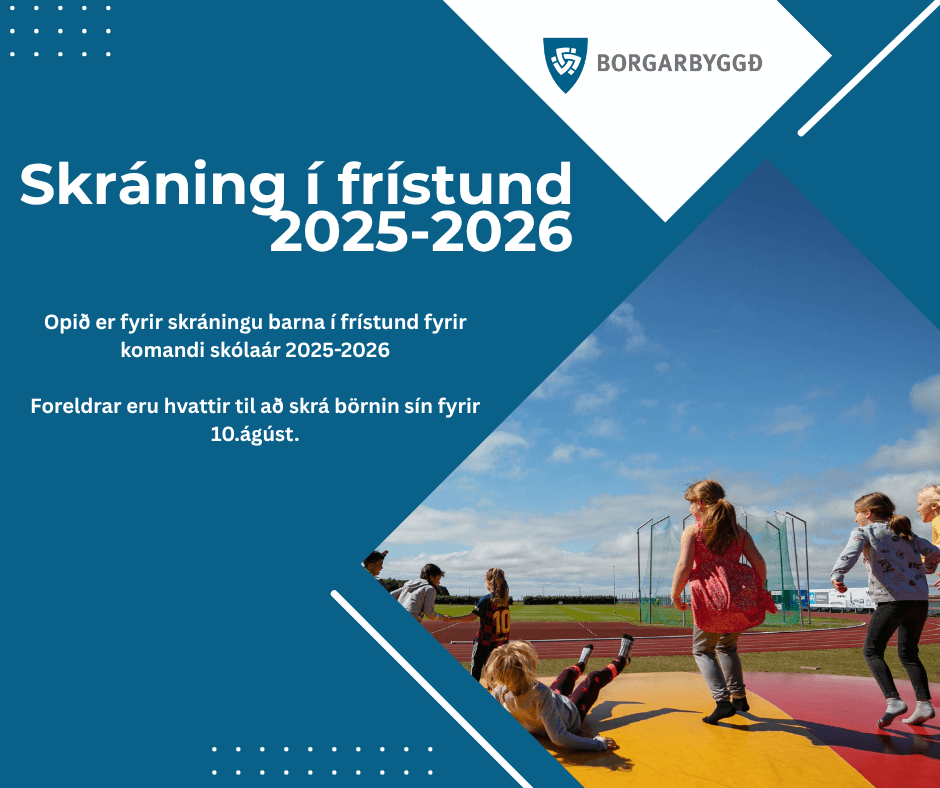 Skráning í frístund 2025-2026