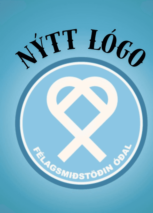 Félagsmiðstöðin Óðal kynnir nýtt lógó