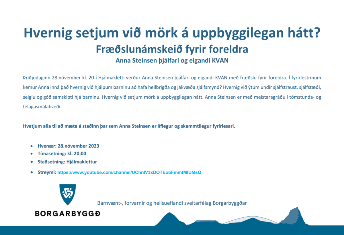 Hvernig setjum við mörk á uppbyggilegan hátt?