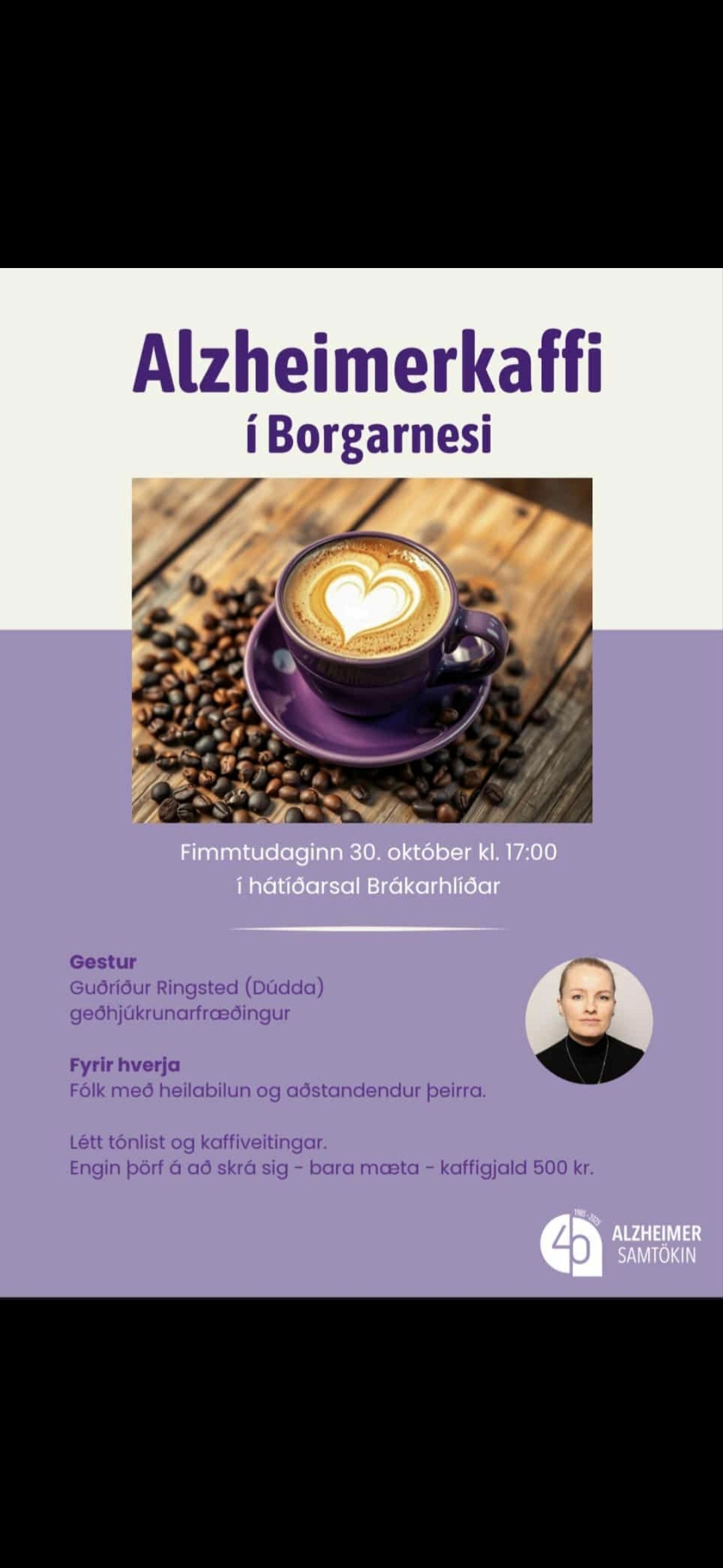 Alzheimerkaffi í Borgarnesi